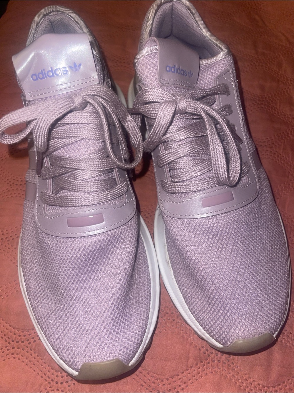 adidas Pastel Lavender Athletic Sneakers